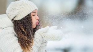 Protecting hair from frizz and dryness during winter in Kelowna