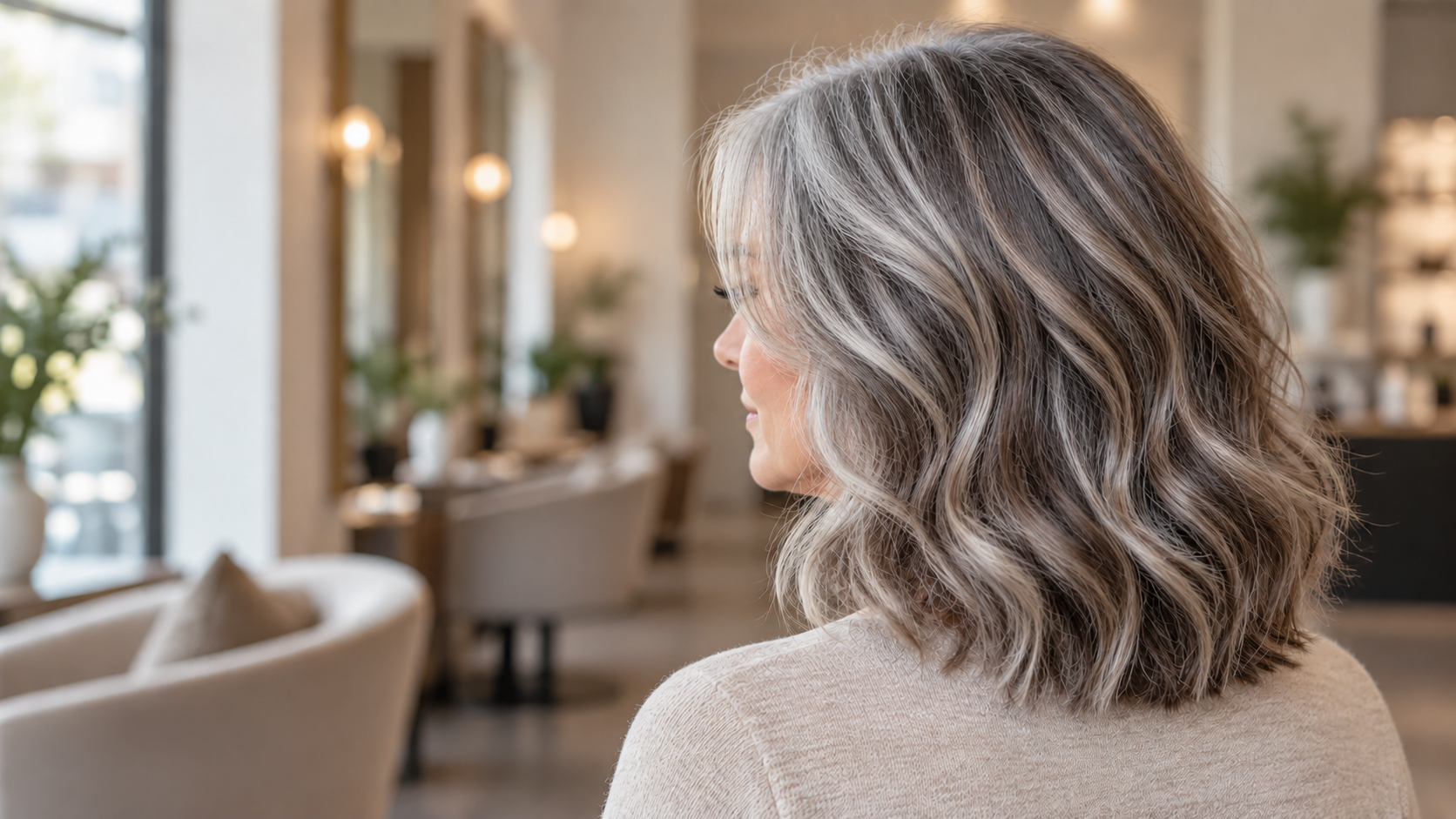 Grey blending in Kelowna